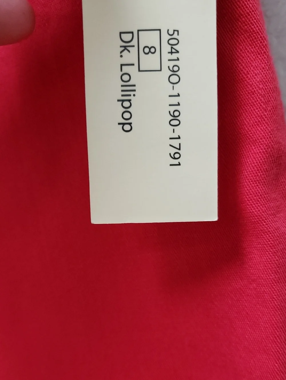Women’s Red Stretch Bermuda Shorts - Picture 2 of 5